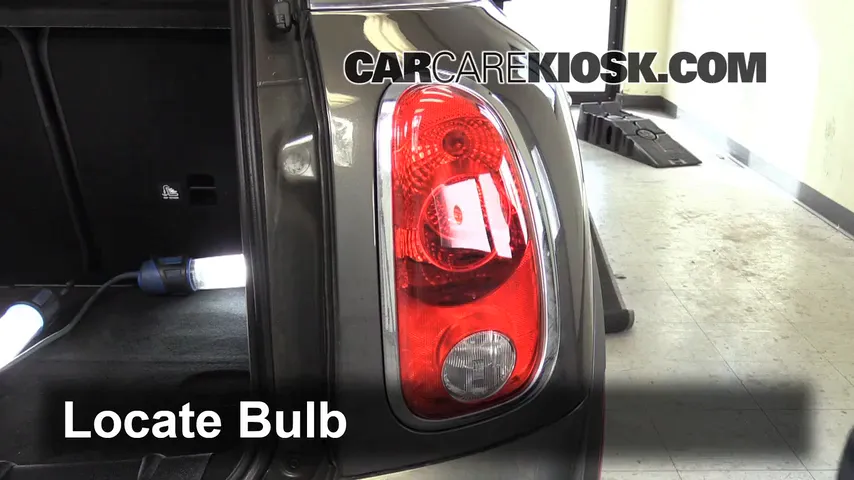 2013 Mini Cooper Countryman S ALL4 1.6L 4 Cyl. Turbo Luces Luz de freno (reemplazar foco)